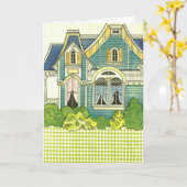 Adorable Gingham Birthday Party Alt Karte (Gelbe Blume)