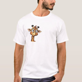 "Adorable Giraffe in Aktion!" T-Shirt
