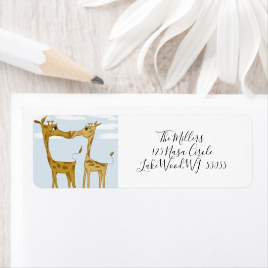 Adorable Giraffe Lovers (Insitu)