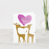 Adorable Giraffe Lovers (Vorderseite)