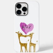 Adorable Giraffe Lovers Case-Mate iPhone Hülle (Rückseite)