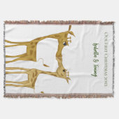 Adorable Giraffe Lovers Decke (Vorderseite)