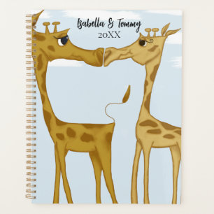 Adorable Giraffe Lovers Planer