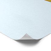 Adorable Giraffe Lovers Poster (Ecke)