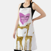Adorable Giraffe Lovers Schürze (InSitu)