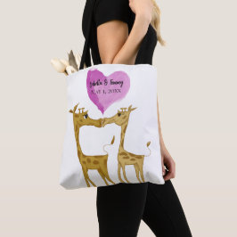 Adorable Giraffe Lovers Tasche