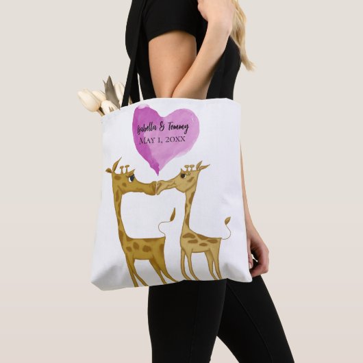 Adorable Giraffe Lovers Tasche (Von Nahem)