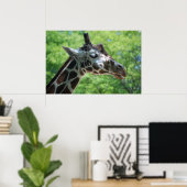 Adorable Giraffe Poster (Heimbüro)