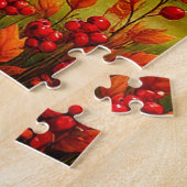 Adorable Girl and Bär in Whimsical Forest Puzzle (Seite)