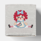 Adorable Girly Country Raggedy Rag Doll Geschenkschachtel (Oben)