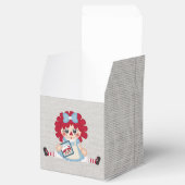 Adorable Girly Country Raggedy Rag Doll Geschenkschachtel (Geöffnet)