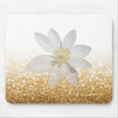 Adorable Girly, Daisy, Glittery, Bokeh, Personalis Mousepad (Vorne)