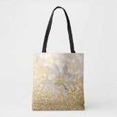 Adorable Girly, Daisy, Glittery, Bokeh Tasche (Vorderseite)