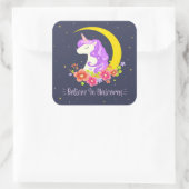 Adorable Glaube an Unicorns Sticker Siegel (Tasche)