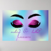 Adorable Glitterie-Imitate Lashes, Poster (Vorne)