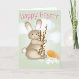 Adorable glückliche Osterzeit Karte