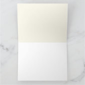 Adorable Gnome Birthday Illustration mit Balloons Karte (Innenseite)