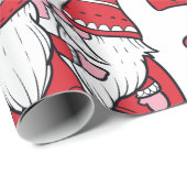 Adorable Gnome Kisses Geschenkpapier (Rolleneckpunkt)