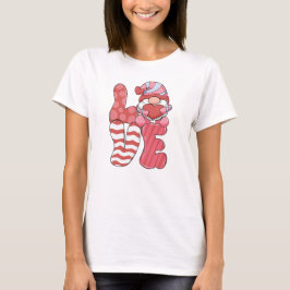 Adorable Gnome Liebe Valentinstag T-Shirt
