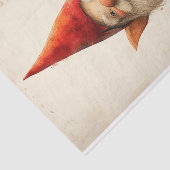 Adorable Gnome mit dem besten Hut! Seidenpapier (Ausschnitt)