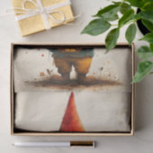 Adorable Gnome mit dem besten Hut! Seidenpapier (Geschenk)