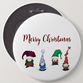 Adorable Gnome Posse Button (Vorne & Hinten)