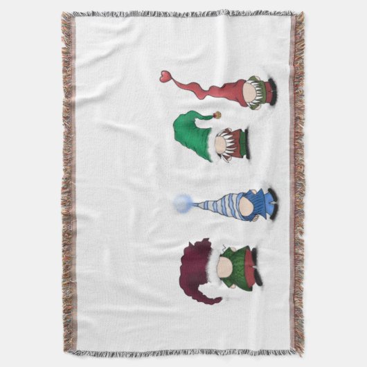 Adorable Gnome Posse Decke (Vorderseite Vertikal)