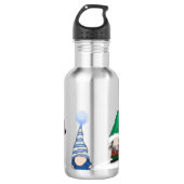 Adorable Gnome Posse Edelstahlflasche (Vorderseite)