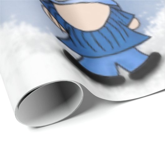 Adorable Gnome Posse Geschenkpapier (Rolleneckpunkt)