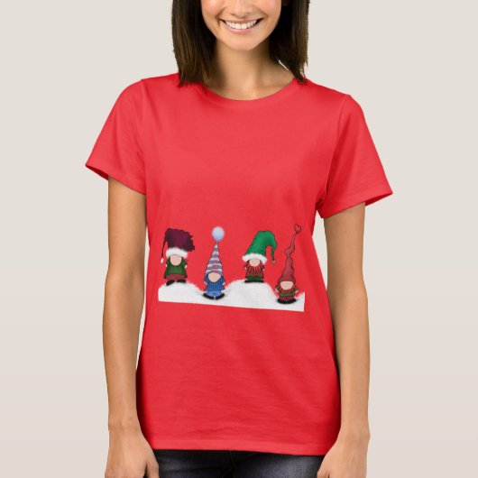 Adorable Gnome Posse T-Shirt (Vorderseite)