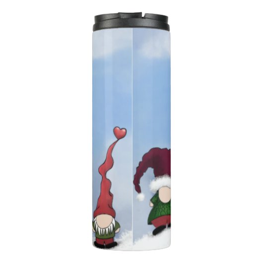 Adorable Gnome Posse Thermosbecher (Rückseite)