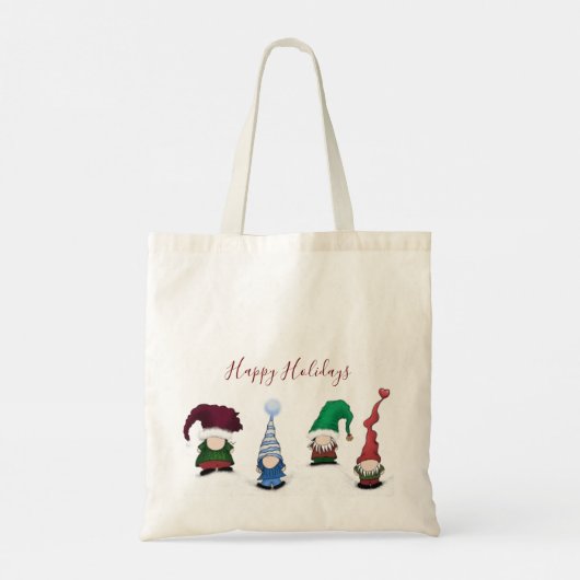 Adorable Gnome Posse Tragetasche (Rückseite)