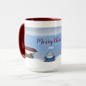 Adorable Gnome Posse Zwei-Tone-Tasse Tasse (Vorderseite Links)