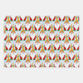 Adorable Gnome Weihnachten Weihnachten Kinder Geschenkpapier Set (Vorderseite)