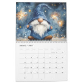 Adorable Gnomes 2026 Medium Zwei Seiten Kalender (Jan 2027)