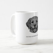 Adorable Golden Retriever puppy  Kaffeetasse (Vorderseite Links)