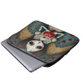 Adorable Gothic Valentine Doll Laptopschutzhülle (Vorne Knopf)