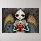 Adorable Gothic Valentine Doll Poster (Vorne)