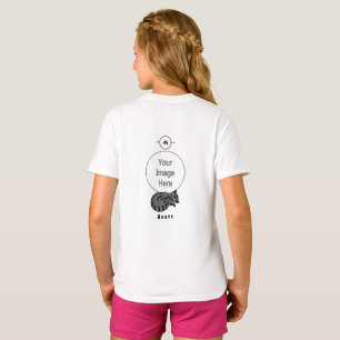 Adorable Grau Tabby Kitten Schlafennacht Markierun T-Shirt