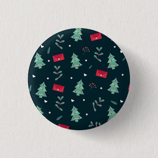 Adorable Great Gorgeous Weihnachtsbaum Button (Vorderseite)