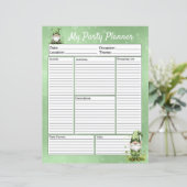 Adorable Green St. Patrick's Day Gnomes (Stehend Vorderseite)