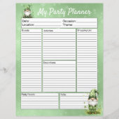 Adorable Green St. Patrick's Day Gnomes (Vorderseite)