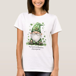 Adorable Green St. Patrick's Day Gnomes T-Shirt