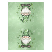 Adorable Green St. Patrick's Day Gnomes Tischdecke (Vorderseite)
