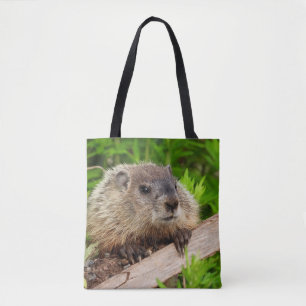 Adorable Groundhog Woodchuck Tasche