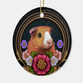 Adorable Guinea Keramik Ornament (Links)