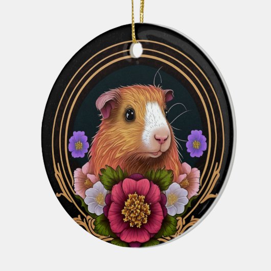 Adorable Guinea Keramik Ornament (Links)