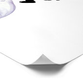 Adorable Halloween Duo Freundlicher Geist und schw Poster (Ecke)