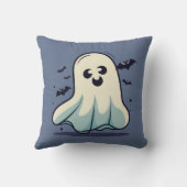 Adorable Halloween-Geist, Baby Halloween-Geist, Kissen (Rückseite)