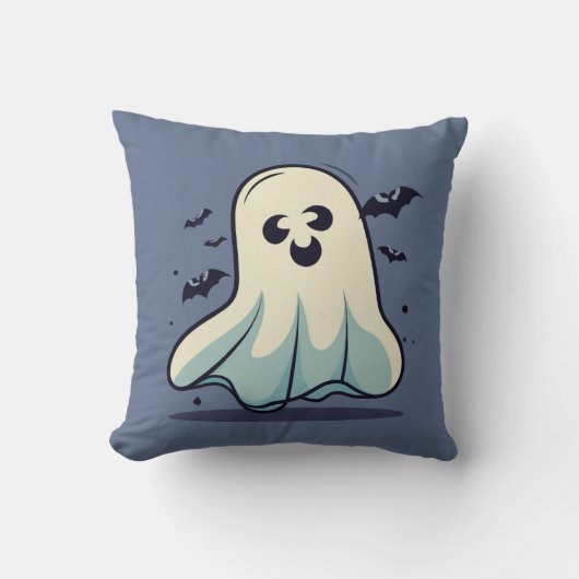 Adorable Halloween-Geist, Baby Halloween-Geist, Kissen (Vorderseite)